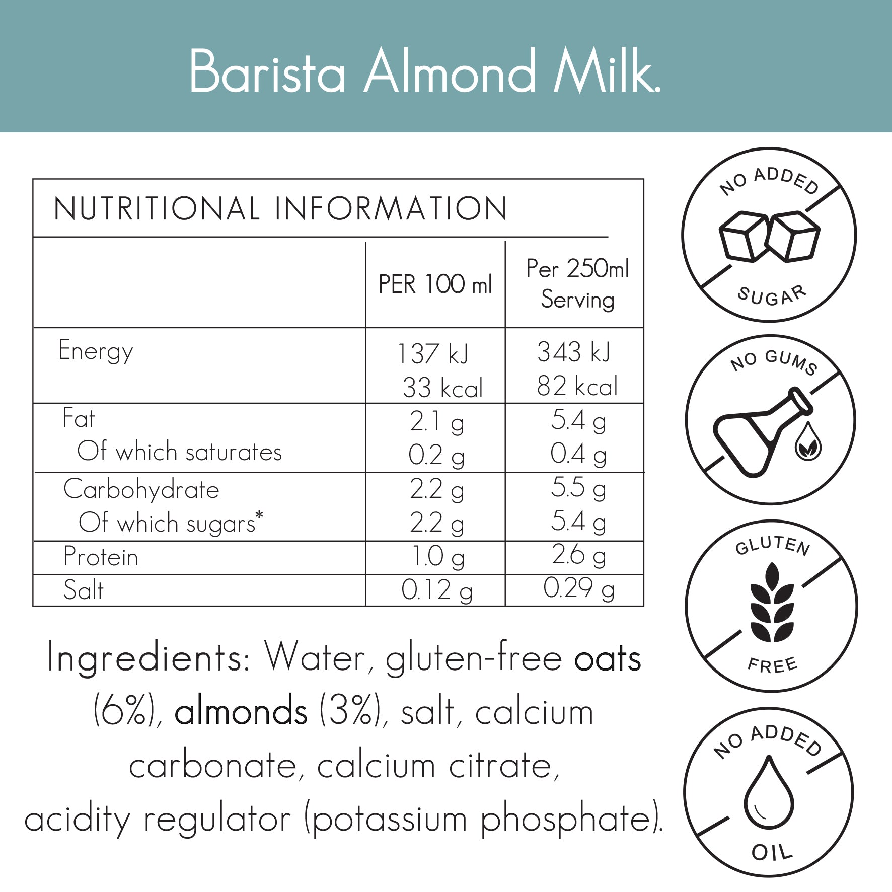 Barista Almond Drink